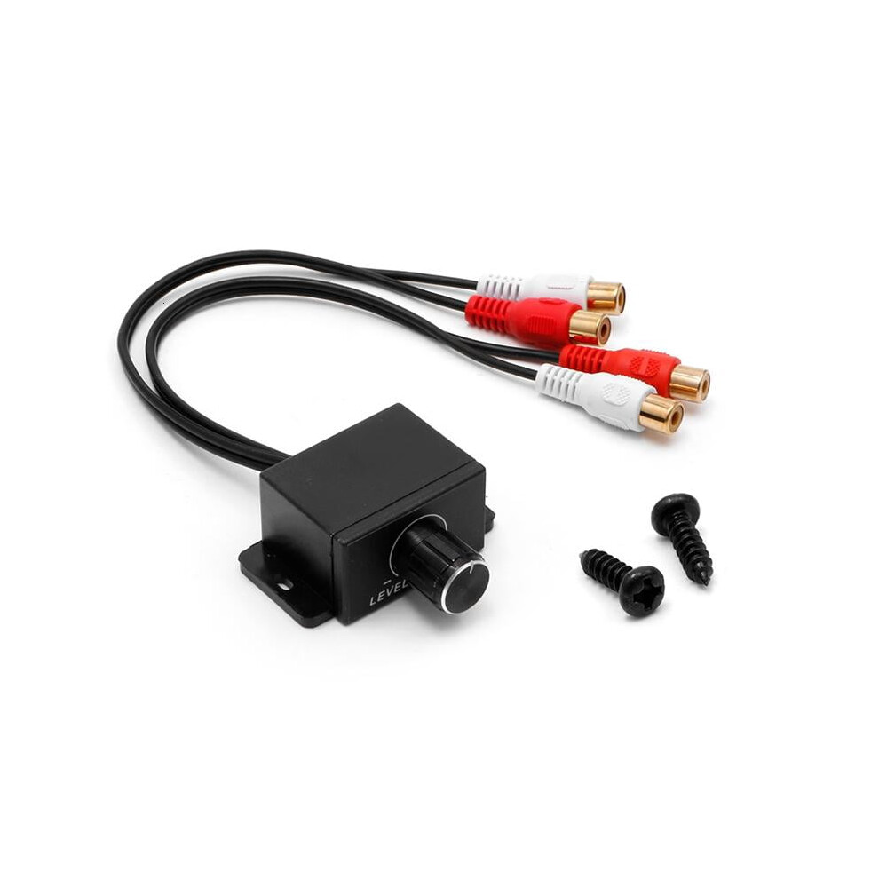 Audio Amplifier Bass Rca Level Control Knob Lc-1 Auto Audio Volume Control Knob Black 9358459370306