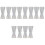 12Pcs Transparent Double-Head Measuring Cups Bar Tool Professional Use 2