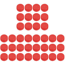 300St Kinder DIY Flessendeksels Rood Plastic Gemakkelijk En Duurzaam