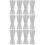 12Pcs Transparent Double-Head Measuring Cups Bar Tool Professional Use 7