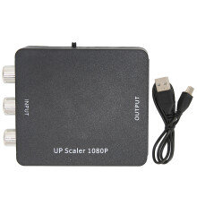 Próiseáil Comharthaí Tiontaire AV go HDMI Aschur 1080P Breiseán agus Súgradh Dearadh Inaistrithe Ag luí le PS3Xbox Seinnteoirí DVD VHS