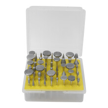 Conjunto de Brocas Diamantadas de Precisão para Lixamento e Retificação, Acessórios para Ferramentas Rotativas, Escultura em Pedra,