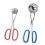 6Pcs Stainless Steel Meatball Clips Convenient Assorted Colors 10