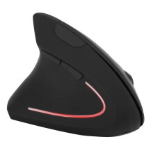 Linkshandige 2,4 GHz draadloze USB ergonomische verticale optische muis voor pc, computer, laptop, draadloze optische muis, muis voor linkshandigen