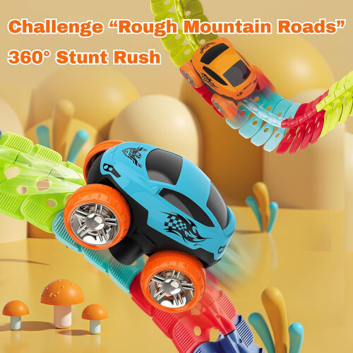 Anti-Gravity Racing Car Set with 360 Climbing Track LED 1