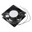Durable Plastic Material Cooling Fan Air Ventilation For Incubators Lightweight Design Efficient Cooling System Easy Installation Removable For 6