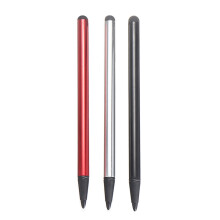 Capacitieve resistieve styluspen met schijf- en vezelpunt, 2-in-1-serie, hoge gevoeligheid en precisie voor touchscreen, aluminiumlegering.