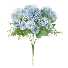 Kunstbloemen in de aanbieding voor buiten, Valentijnsdag, echte PU-bloemen voor bruiloften, lenteboeketten, huisdecoratie.