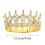 Accessori per capelli da donna con strass, colore argento 2