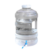 6-Gallonen-Camping-Wasserkanister mit Zapfhahn, BPA-freier, transparenter Aufbewahrungsbehälter – Geeignet für Outdoor-Aktivitäten, Notfälle