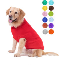 Warmer Hundepullover für kleine/mittelgroße/große Hunde und Katzen – Klassischer Rollkragenpullover im Weihnachtsstil – Haustierfreundlich