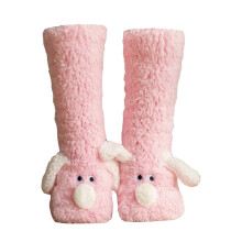 Soft Microfiber Winter Slipper Socks Cozy Home Wear for Indoor Comfort and Warm Sleeping