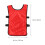 30St Rood Trainingshesje Voetbal Loszittend Ademend Polyester 2