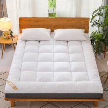 Full Mattresses Pressure Relief Mattress Three-dimensional Velvet Mattress Thickened Mattress Dormitory Soft Cushion White