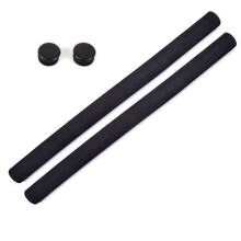 Ant Slip Cycling Handlebar Tube Grips Made from Thick Sponge Foam Assuring Reliable and Firm Grip Fits for Most Bikes