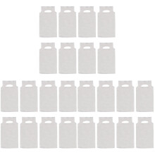 600St Plastic Drinkzakken Met Handvat Transparant Voor Afhaal Dranken