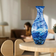 3D Flower Vase Puzzle for Adults – 160-Piece DIY Craft, Compatible with Home Decor & Flower Arrangements
