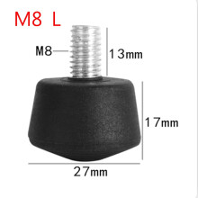 Universal Anti-slip Rubber Foot Pad Feet Spike for Tripod Monopod 3/8\" 1/4\" M8