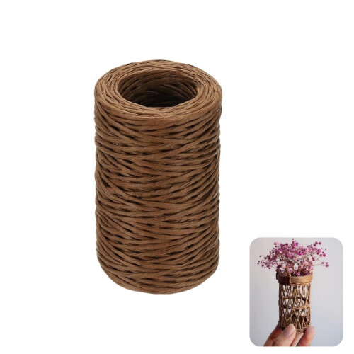 Floral Vine Bind Wire Brown 164 FT