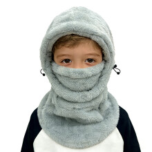Kids Ski Mask Balaclava for Boys Girls, Winter Face Mask Hat for Kids Toddler, Warm Balaclava Hood Neck Scarf