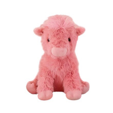 Pink Highland Cow Plush Toy 20 inches