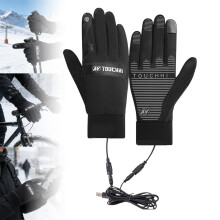 USB Heated Touchscreen Winter Gloves Windproof Warm for