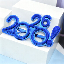 2026 New Year's Eve Plastic Sunglasses – Party Essentials, Compatible with 2026 Celebrations