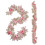 Pink Pumpkin and White Maple Fall Garland 5.7FT 1