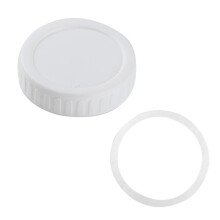 12Pcs Mason Jar Lids, Regular Mouth, Leak-Proof with Silicone Rings, Compatible with Ball, Kerr & More