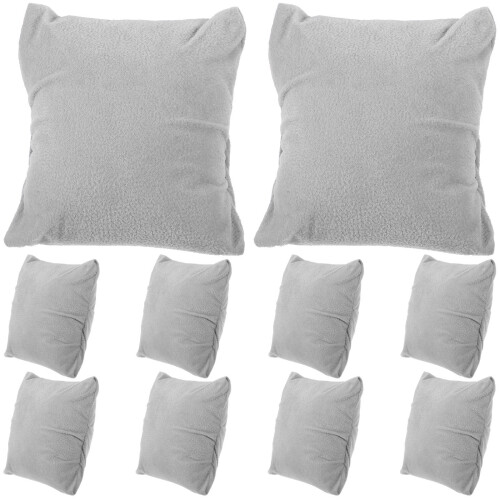 10Pièces Montre Gris Velours Pour Présentoir Élégants