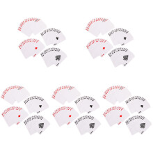 5Sets Witte Papierkaarten Voor En Creatief