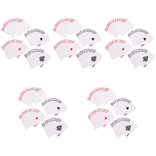 5Sets Witte Papierkaarten Voor En Creatief 2