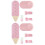 2Ensembles Ensembles De Rose Jetable Pour Couverts 5