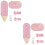 2Ensembles Ensembles De Rose Jetable Pour Couverts 6