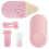 2Ensembles Ensembles De Rose Jetable Pour Couverts 8