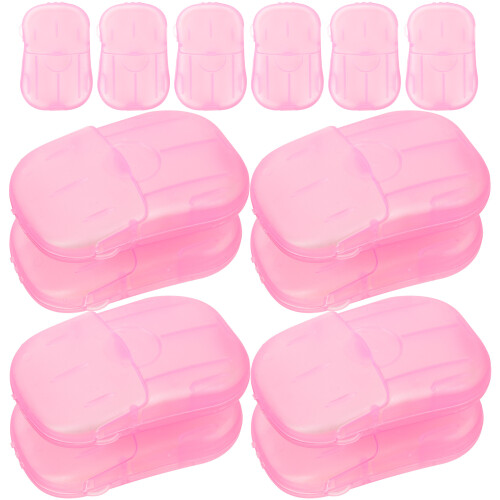 En Tranches Rose Avec Boîte Portable Pour Voyage 1