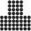 300Pièces Assiettes À Sauce Noires Jetables 4