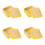 8Pièces Panier Bambou Bois Clair Cuisine 5