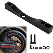 Aluminiumrollerradbremsenhalter Adapter für M365/PRO/1S, 8,5/10 Zoll Räder, Schwarz