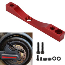 Lenkerhalterungsadapter für Scooter-Bremse für M365/PRO/PRO2/1S/LITE, Aluminiumlegierung, 98x11x11mm, Rot