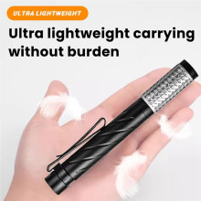 Pocket LED Flashlight 3-Color Pen Light Flashlights Bright Waterproof Pen Lights for Outdoor Inspection Work Emergency