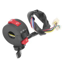 Durable Nylon Handlebar Switch Assembly8Wire Switch Multifunction Kill Switch3Function Switch Easy Assembly Wide Compatibility Starter Switch