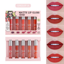Matte Finish Lipstick Liquid Waterproof Smudge Proof Ultra Long-lasting Vegan Cruelty-free High Pigmented Hydrating Paraben-Free Metallic Finish