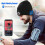 Morttic Bluetooth-muts met licht, stereoluidsprekers en microfoon, USB-oplaadbare 5-led-hoofdlamp, compatibel met iPhone/Android 2