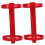 Fire Extinguisher Mounting Bracket Carbon Steel Red Compact 4
