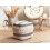 Beliani Pouffe KANAM Cotton Light Beige 2
