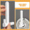 Adjustable White Drapery Hook Holder for Home Use, Versatile Curtain Hooks, 2 Pieces 7