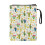 Polyester zipper pouch with cactus pattern for books and 2