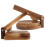Wooden Dumpling Press Tool for Kitchen Use Sturdy and Light Brown 2 Pieces 3