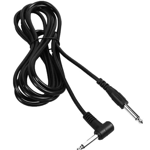 Windfall 1Pc 10ft 3m 90 Degree Connector Electric Patch Cord Guitar Amplifier AMP Cable 1